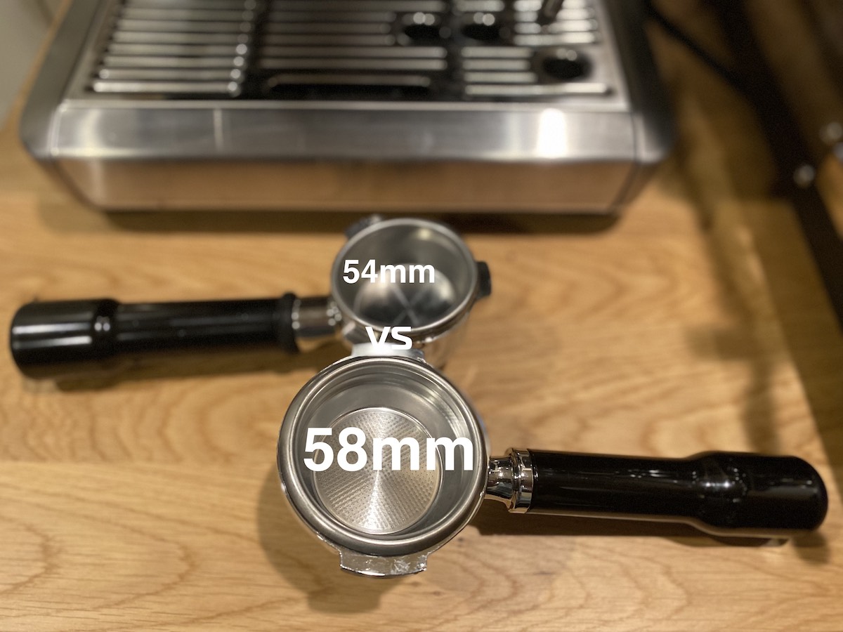 51mm Spouted Portafilter Double Spout Espresso Portafilter 51 OFF